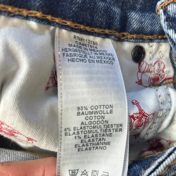 💙 True Religion Acid Wash Skinny Jeans Women’s 25 Cotton Denim 💙 - Picture 12 of 16